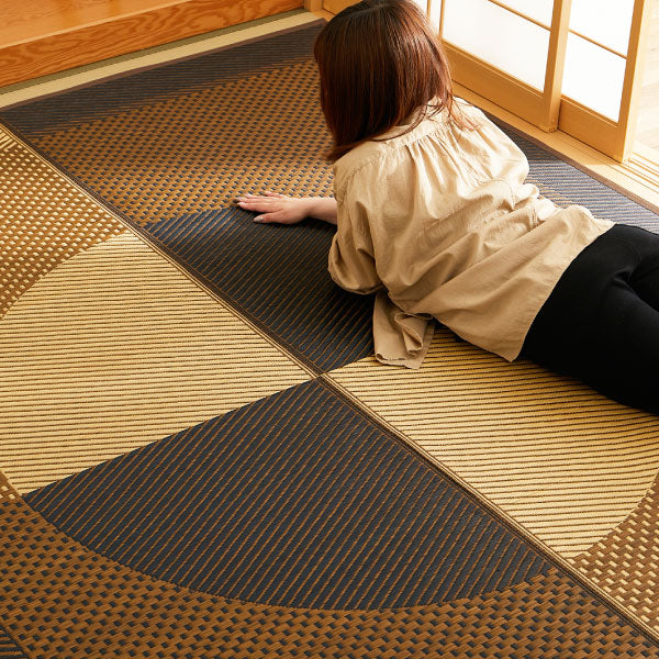 国産 い草ラグ 約191×191cm【約2.5畳】 本間2帖 抗菌 防臭ござ い草