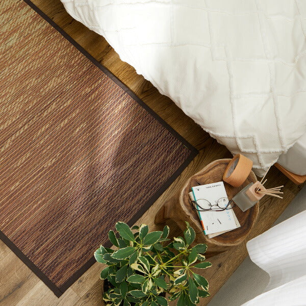 い草ラグ 約80×160cm 【1畳】 【裏貼り】 おしゃれ 国産 イ草 ござ