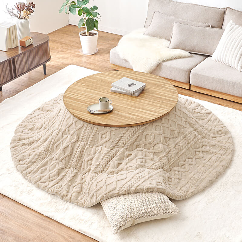 円形こたつ [直径85/105][単品/セット] Kreis/mokumoku | おしゃれな