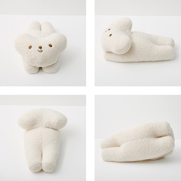 [4種類] くまのぬいぐるみ ムークー ソフティル入り 日本製