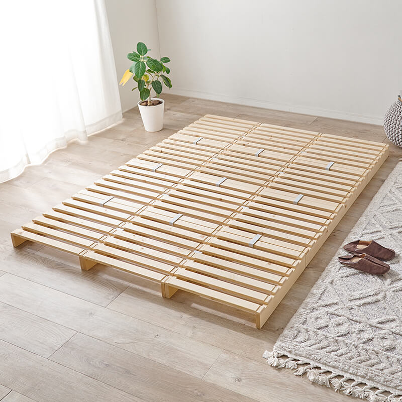 自由に増やせる パレットベッド 完成品 [S/SD/D] | おしゃれな家具