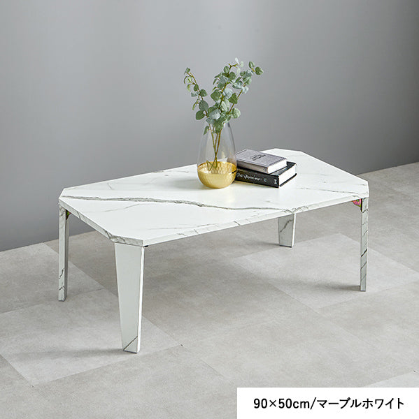 【新色登場】[4サイズ] 折りたたみテーブル 八角形 Dice