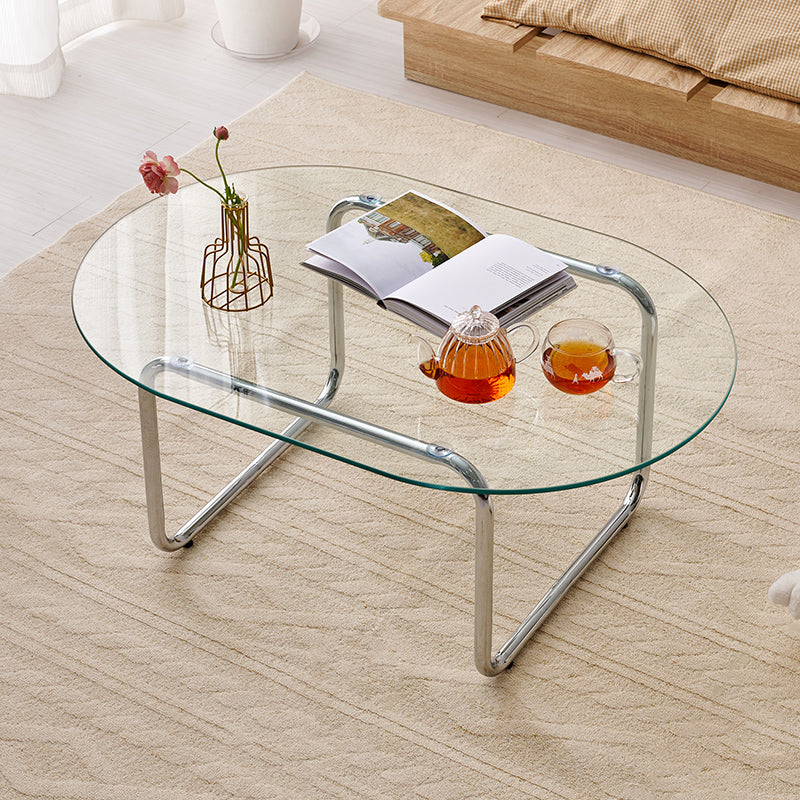 [3size] ガラスローテーブル