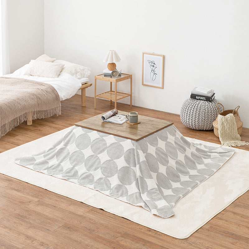 [幅75][単品/セット] 古木調こたつ 高さ2段階調節可能 Altena+Bique/Snow