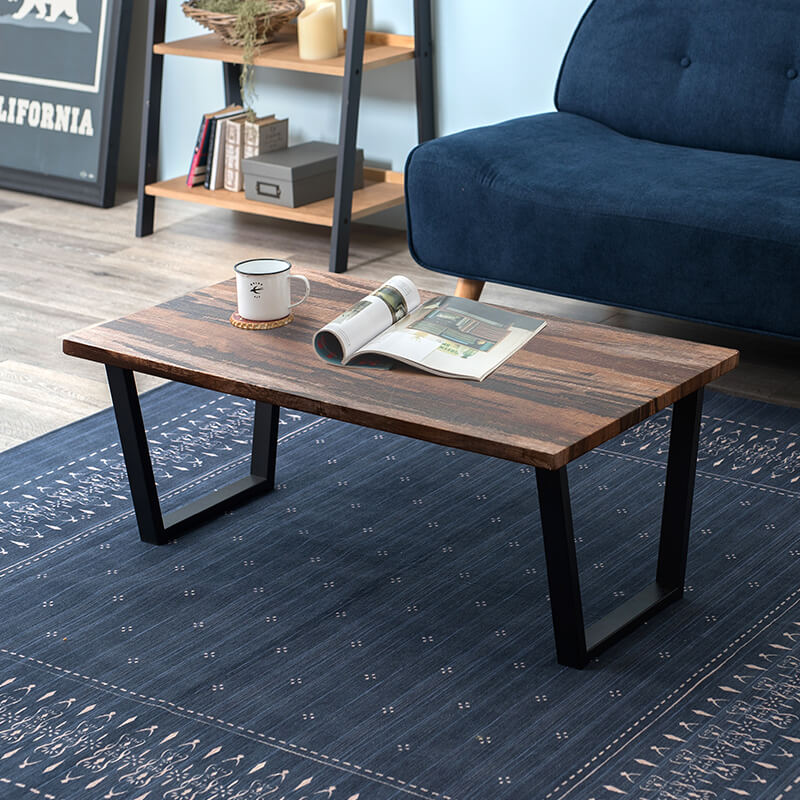 [幅90][台形脚/四角脚] デザインが選べるローテーブル LEG