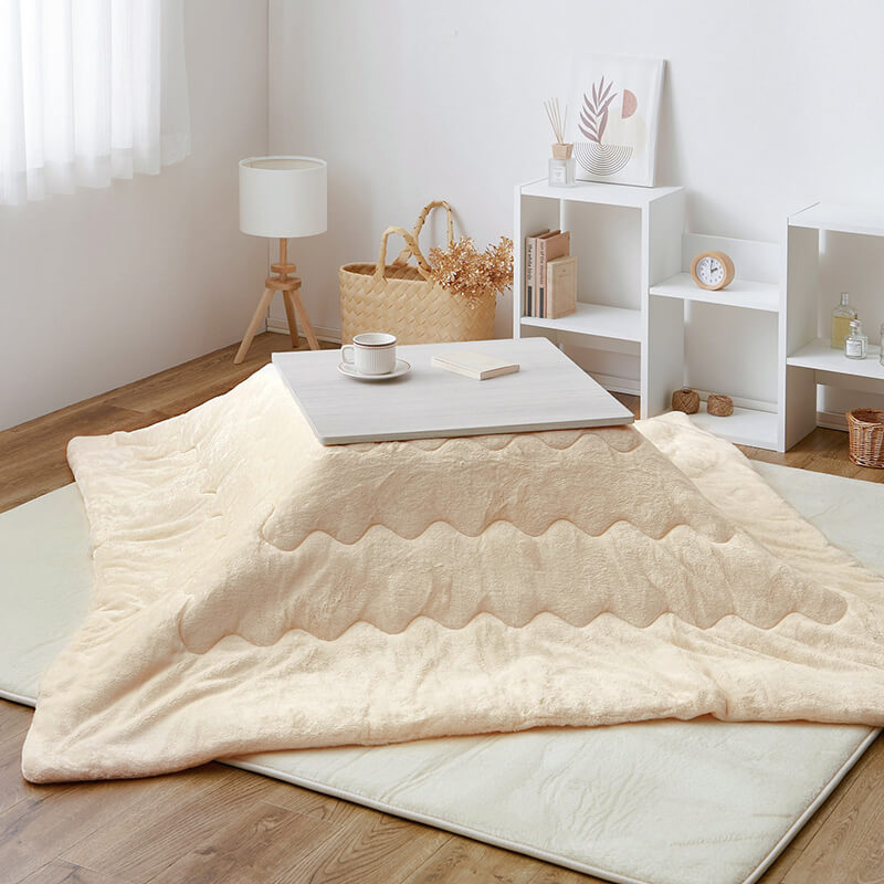 折りたたみ正方形こたつ [幅60][単品/セット] Cube+Luna/POKA