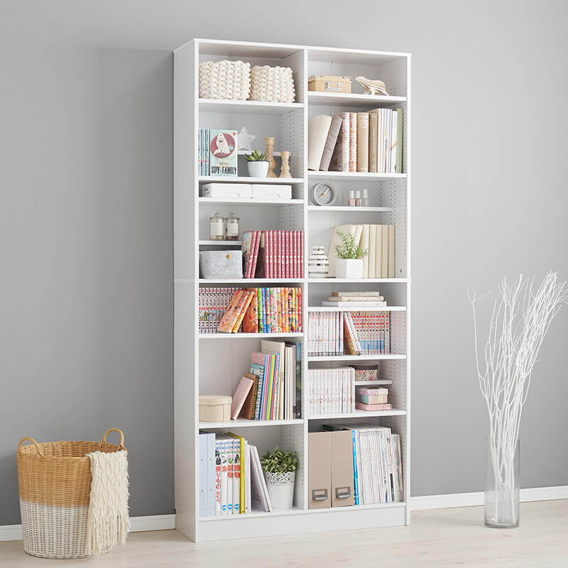 【新サイズ登場】[幅30/44.5/59.5/90] 漫画好きのための大容量本棚 LIGHT