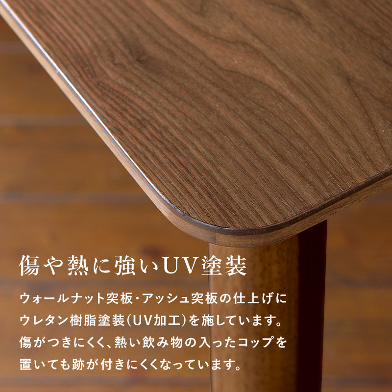 [幅80/105/120][単品/セット] 薄型カーボンヒーターこたつ Rino