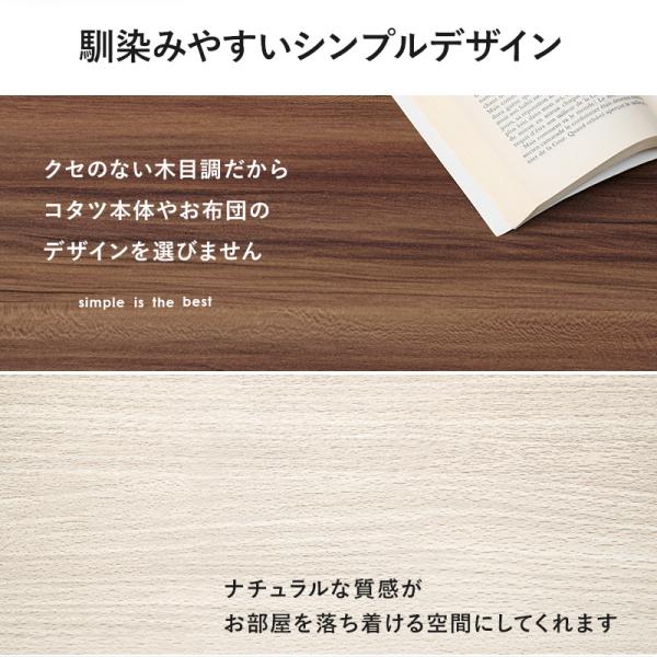 こたつ天板のみ 円形 直径80cm［リバーシブル天板］(こたつ台のみ テーブルのみ こたつ上のみ 天板単品 取替え天板 交換用 シンプル おしゃれ カジュアル 家具調 コタツテーブル天板)