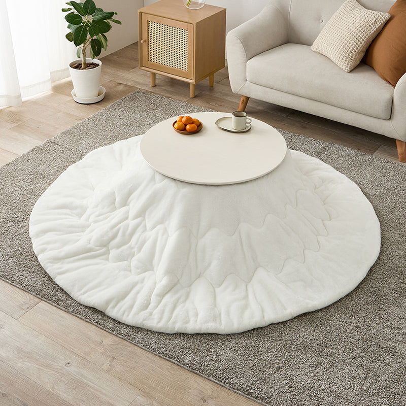 【新商品】[直径68][単品/セット] 折りたたみ円形こたつ Burana+Luna/moku moku/メレンゲ