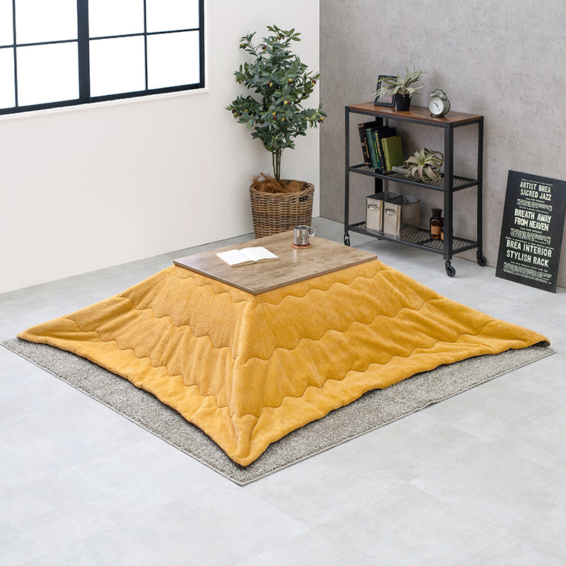 [幅75][単品/セット] 古木調こたつ 高さ2段階調節可能 Altena+Bique/Snow