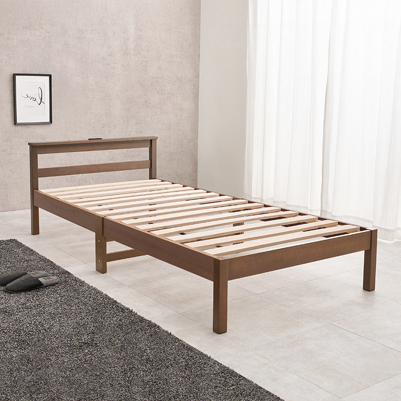 3分で組立できるすのこベッド [シングル] NEJILESS ligth | おしゃれな