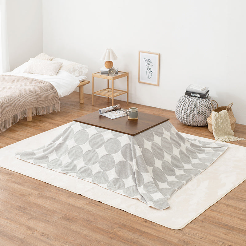 [幅75][単品/セット] 古木調こたつ 高さ2段階調節可能 Altena+Bique/Snow