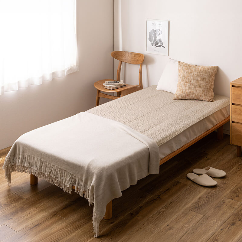 Qualial シルクブランケット 140×200cm 毛布・ブランケットの通販 おしゃれ・おすすめの家具・インテリアなら