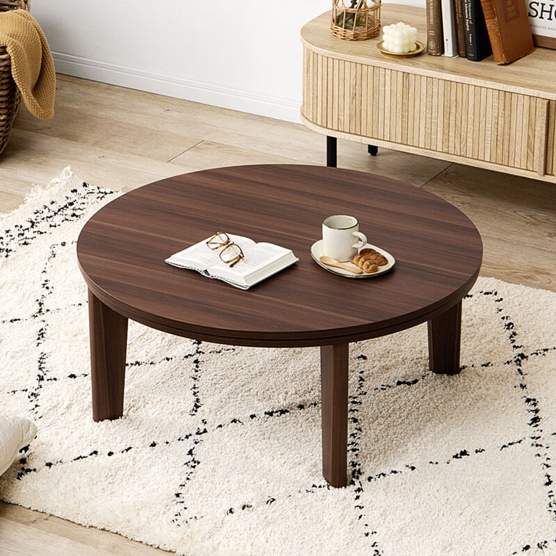 [幅80/105][単品/セット] 楕円形・円形こたつ abel+Luna/moku moku/メレンゲ