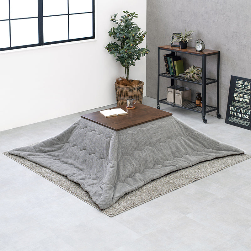 [幅75][単品/セット] 古木調こたつ 高さ2段階調節可能 Altena+Bique/Snow