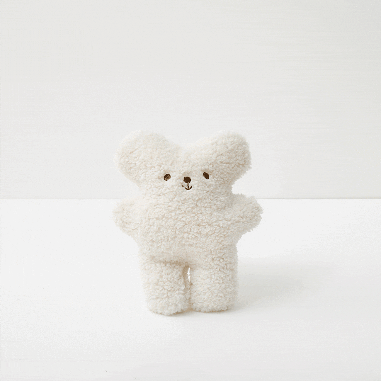 [4種類] くまのぬいぐるみ ムークー ソフティル入り 日本製