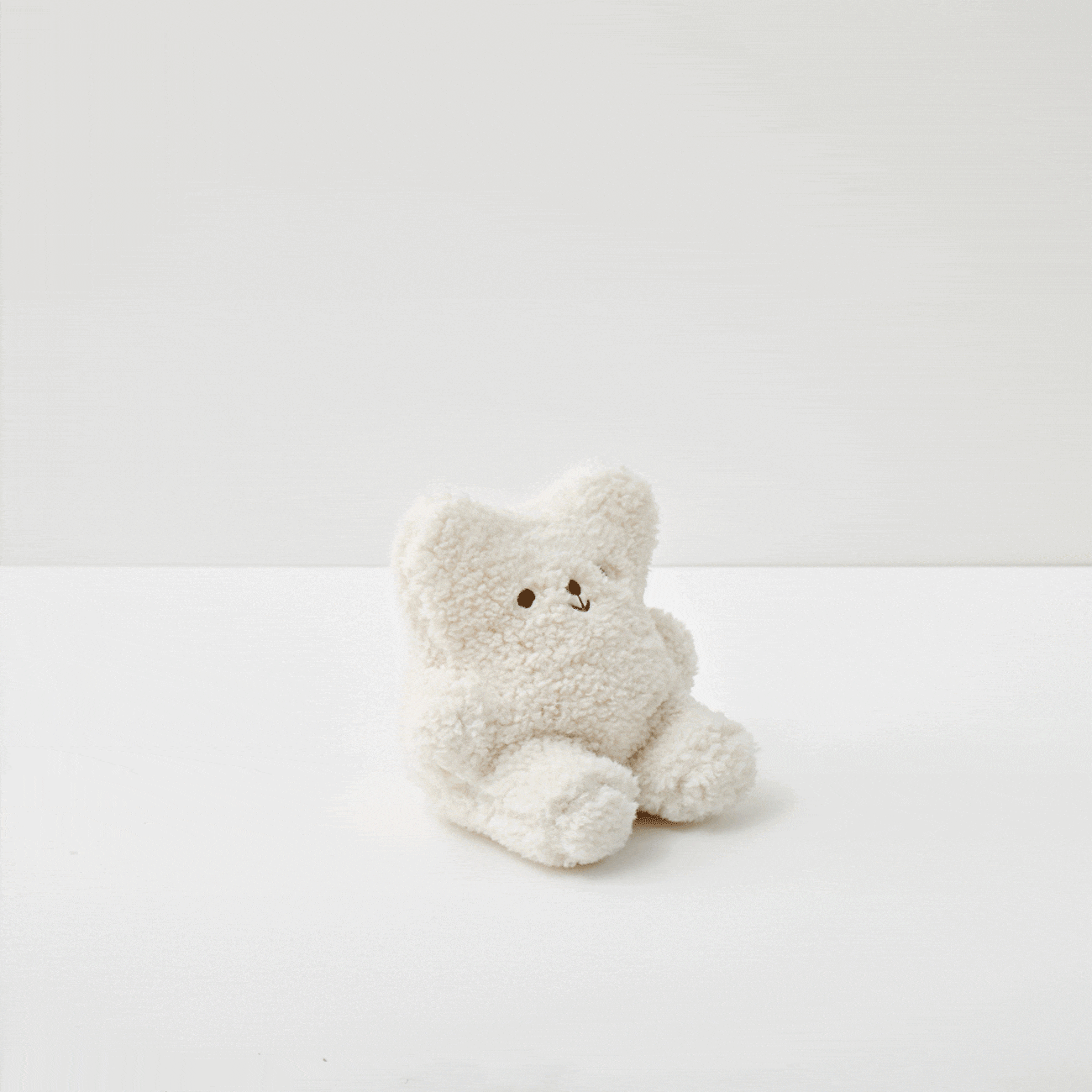 [4種類] くまのぬいぐるみ ムークー ソフティル入り 日本製