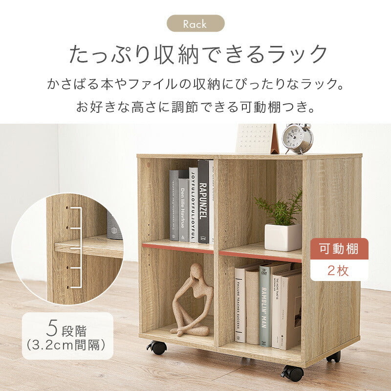 システムデスク/デスク チェスト ラック 3点セット W120 ナチュラル 楽天市場】ワークデスク チェスト ラック 3点セット 幅120cm