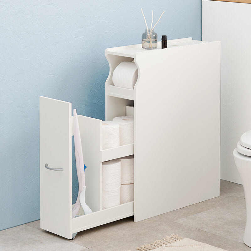 【新品】トイレラック　収納たっぷり シンプル　アウトレット 新品】トイレラック シンプル 収納 ホワイト アウトレット｜Yahoo