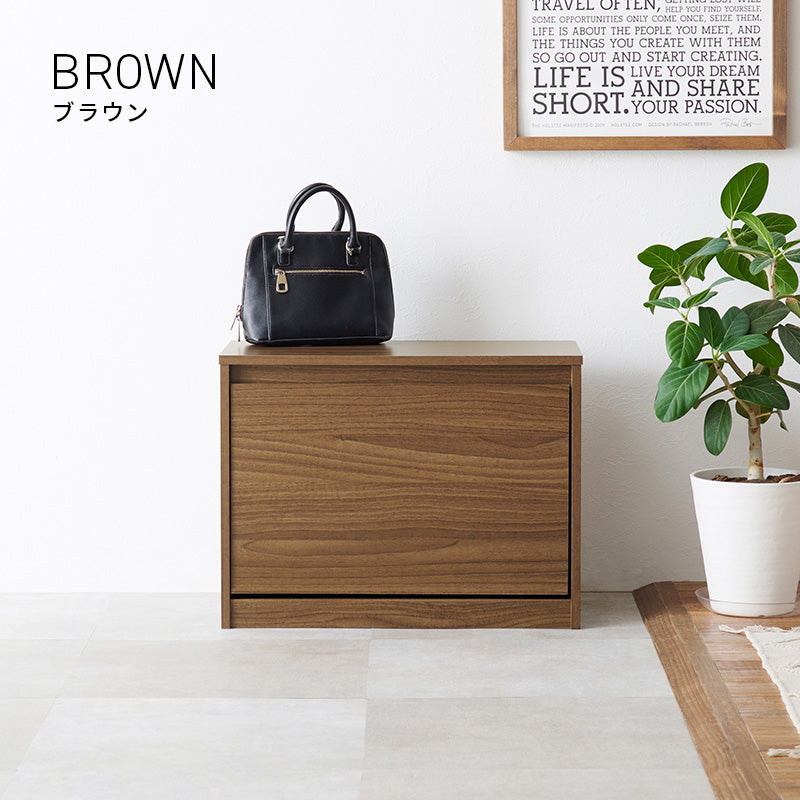 収納付き玄関ベンチ シューズラック [幅60/95cm] | おしゃれな