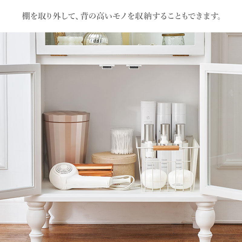 【廃盤品‼️】ディスプレイキャビネット ディスプレイキャビネット 半完成品 [幅60][2タイプ] Clair