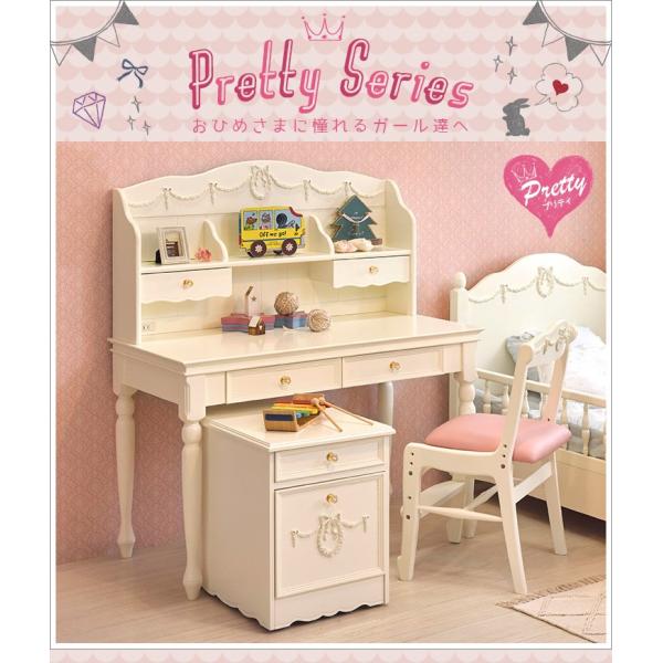 【新品】おしゃれ　プリンセスデザイン　フェミニン　姫系 デスクテーブル r-p_0008571_1.jpg
