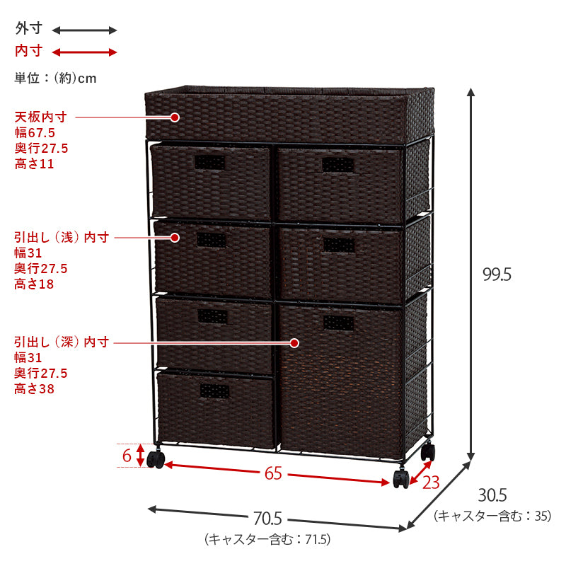 美品『ランドリーチェスト』薄型タイプ recommendo_do-lupk35high