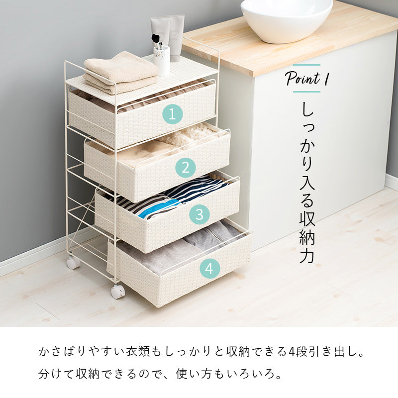 ランドリーチェスト ランドリー収納 3段 幅56cm ナチュラル 木製 楽天市場】☆エントリーでP5倍☆ サニタリー 収納 棚 3段 幅35