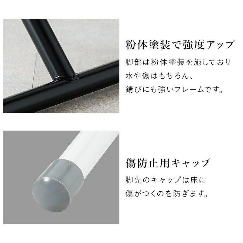 昇降テーブル 折りたたみ式 [幅100] 5段階高さ調整 | おしゃれな家具