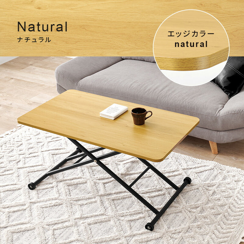 ガス圧式昇降テーブル [幅101] 無段階高さ調整 完成品