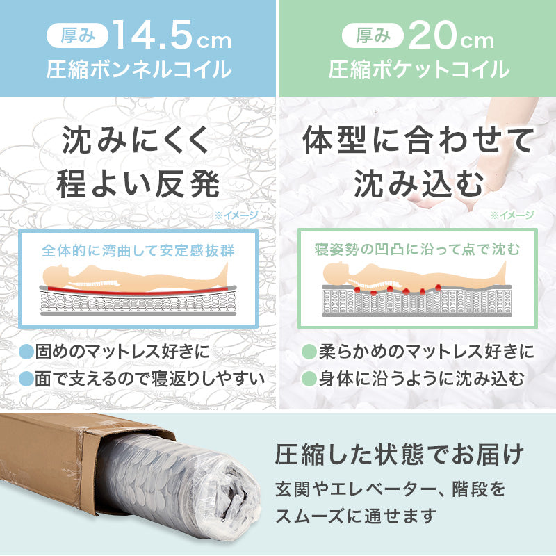 【新色登場】[シングル/セミダブル] 頑丈パイプベッド コンセント付き（フレーム単品orマットレスセット）