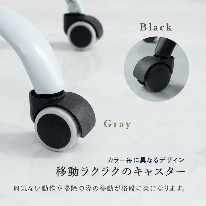 【新商品】[幅63] 高性能デスクチェア ヘッドレスト付き