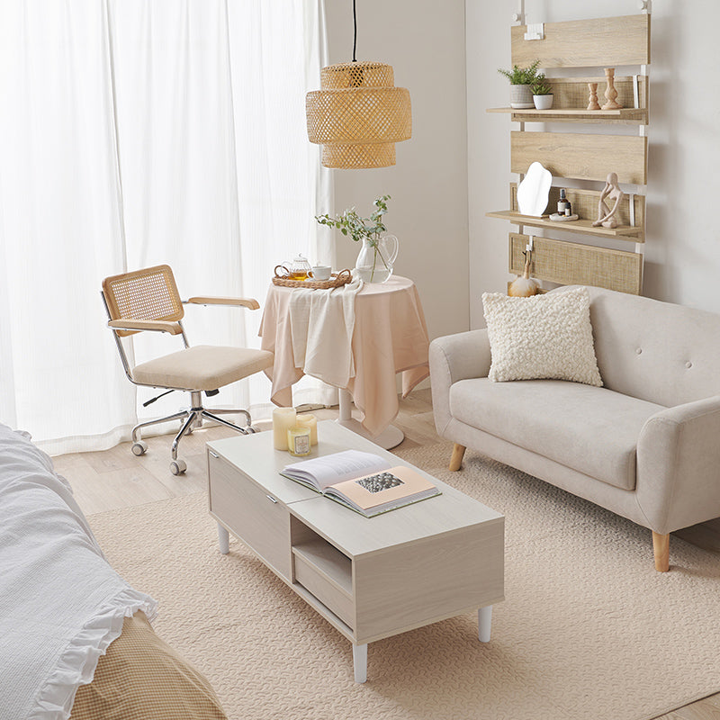 デスクチェア ラタン調 [肘掛けあり/なし] | おしゃれな家具