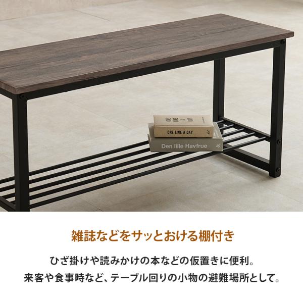 幅105 4人用ダイニングセット (テーブル+ベンチ+チェア2脚) ４人掛け 4人用ダイニングセット [幅105] (テーブル+ベンチ2脚) | おしゃれな