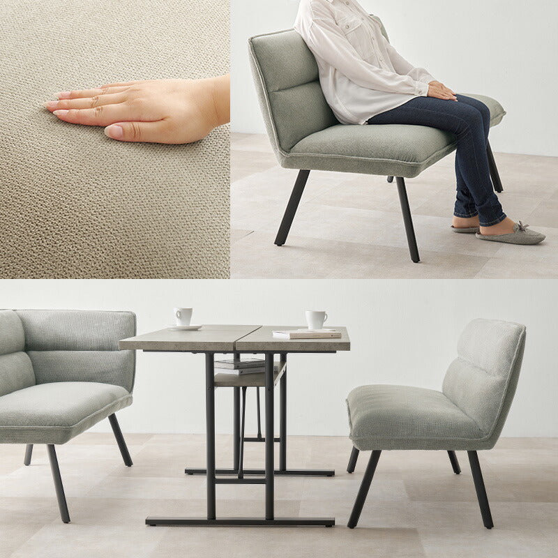 選べる右肘/左肘][幅138cm][セット]ダイニング 3点セット （T字脚