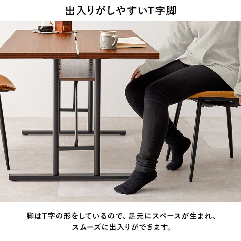 ①幅138 ダイニングセット（T字脚テーブル+ソファ2脚）ダイニングソファ ①幅138 ダイニングセット（T字脚テーブル+ソファ2脚