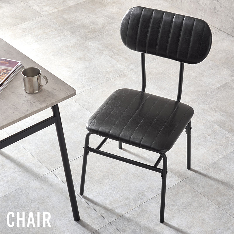 2人用ダイニングテーブルセット（テーブル+チェア2脚） [幅70