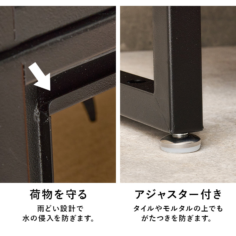 [幅45] 宅配ボックス ポスト一体型 ゼロリターンキー付き