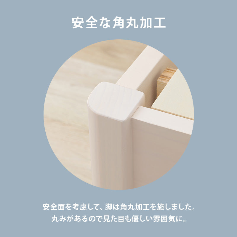 3分で組立できるすのこベッド ヘッドレスタイプ 頑丈 [シングル