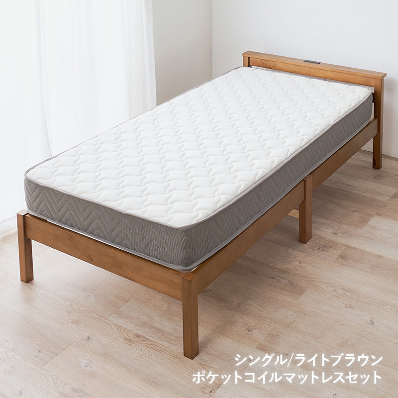 組立簡単】3分で組立できるすのこベッド スタンダードタイプ