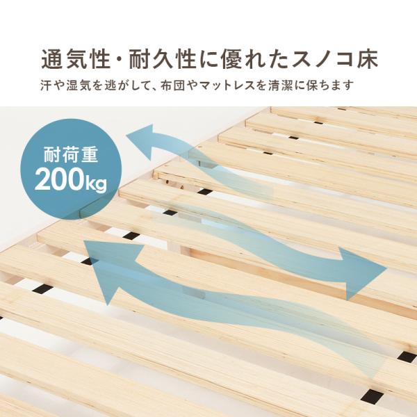 シングルタイプすのこ3枚セット価格！！ g48044]【セミダブル】高さ5cmハイタイプ桐ロールすのこ すのこ