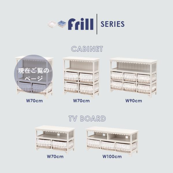 フランスアンティーク 白 蓋つき バスケット フリル ファブリック リメイク フランスアンティーク 白 蓋つき バスケット フリル