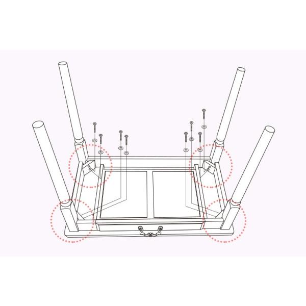 姫系ローテーブル [幅75] 引き出し付き Reine | おしゃれな家具