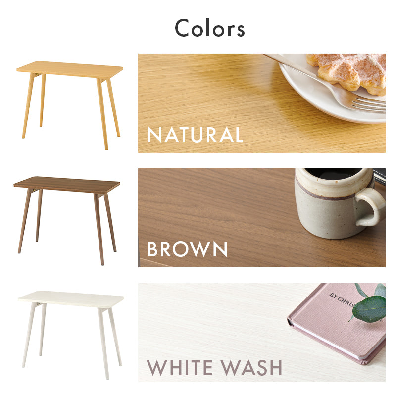 【新サイズ登場】[幅60/80/100] 折りたたみ式デスク 完成品