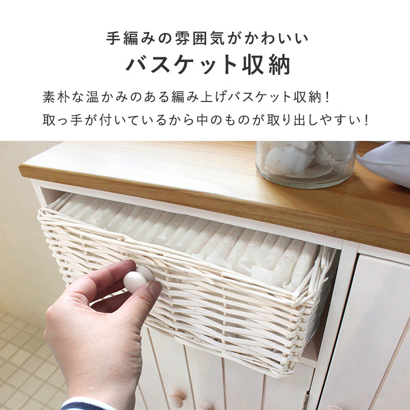 トイレラック [3サイズ] フレンチカントリー調 完成品