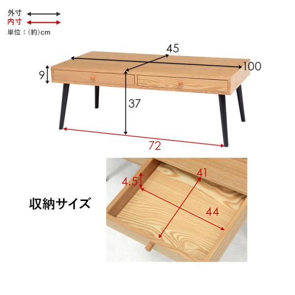 acrylic little table / アクリル天板 木製ミニテーブル ロー