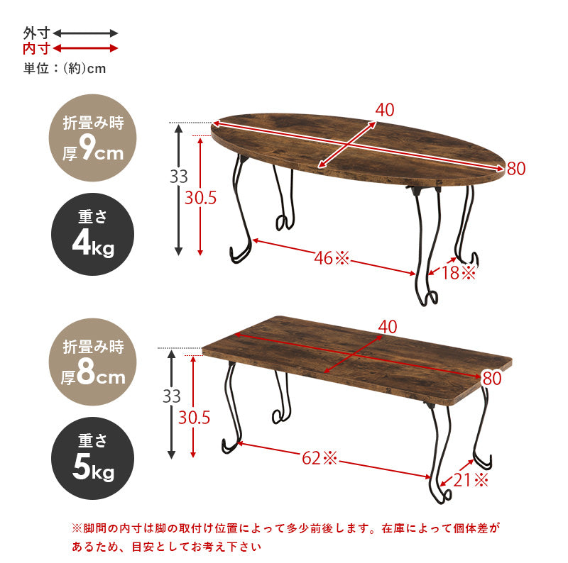 【美品】 ピュアローズ 折れ脚 猫脚テーブル　折りたたみテーブル【正方形】 ピュアローズ 折りたたみ猫脚テーブル 正方形 ホワイト 約幅75cm