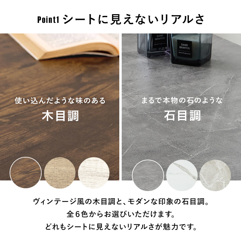 【新色登場】[4サイズ] 折りたたみテーブル 八角形 Dice