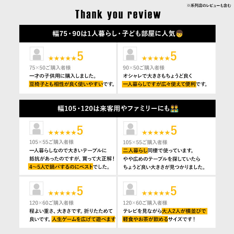 【新サイズ登場】[5サイズ] 折りたたみテーブル 八角形 Dice